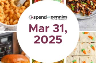Weekly Meal Plan Mar 31, 2025