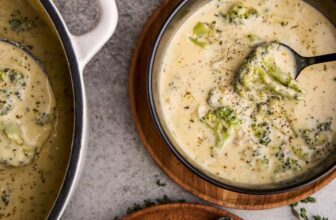 Straightforward Broccoli Cheddar Soup – The Keep At Residence Chef