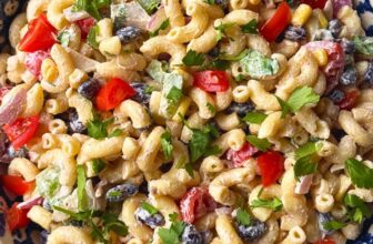 MEXICAN PASTA SALAD – The Southern Girl Cooks