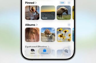 iOS 26 Redesigns Photographs App With New Library And Collections Tabs