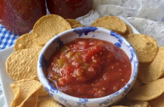 HOMEMADE CANNED SALSA RECIPE – The Southern Woman Cooks