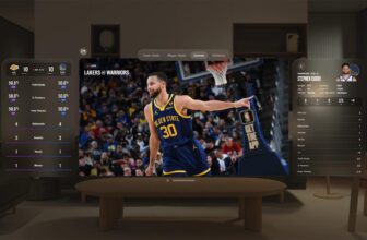 Apple is bringing reside NBA video games to the Imaginative and prescient Professional in 2026
