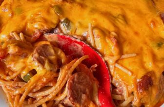 CAJUN BAKED SPAGHETTI – The Southern Woman Cooks